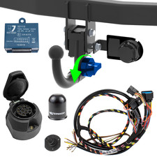 Anhängerkupplung abnehmbar +ES SPEZ 13p für NISSAN X-Trail 3 T32 14-17 2WD/4WD