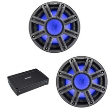 Kicker 2 51MWE104 - MWE 10-Inch Premium Marine Subwoofer Enclosure 4-ohm ...