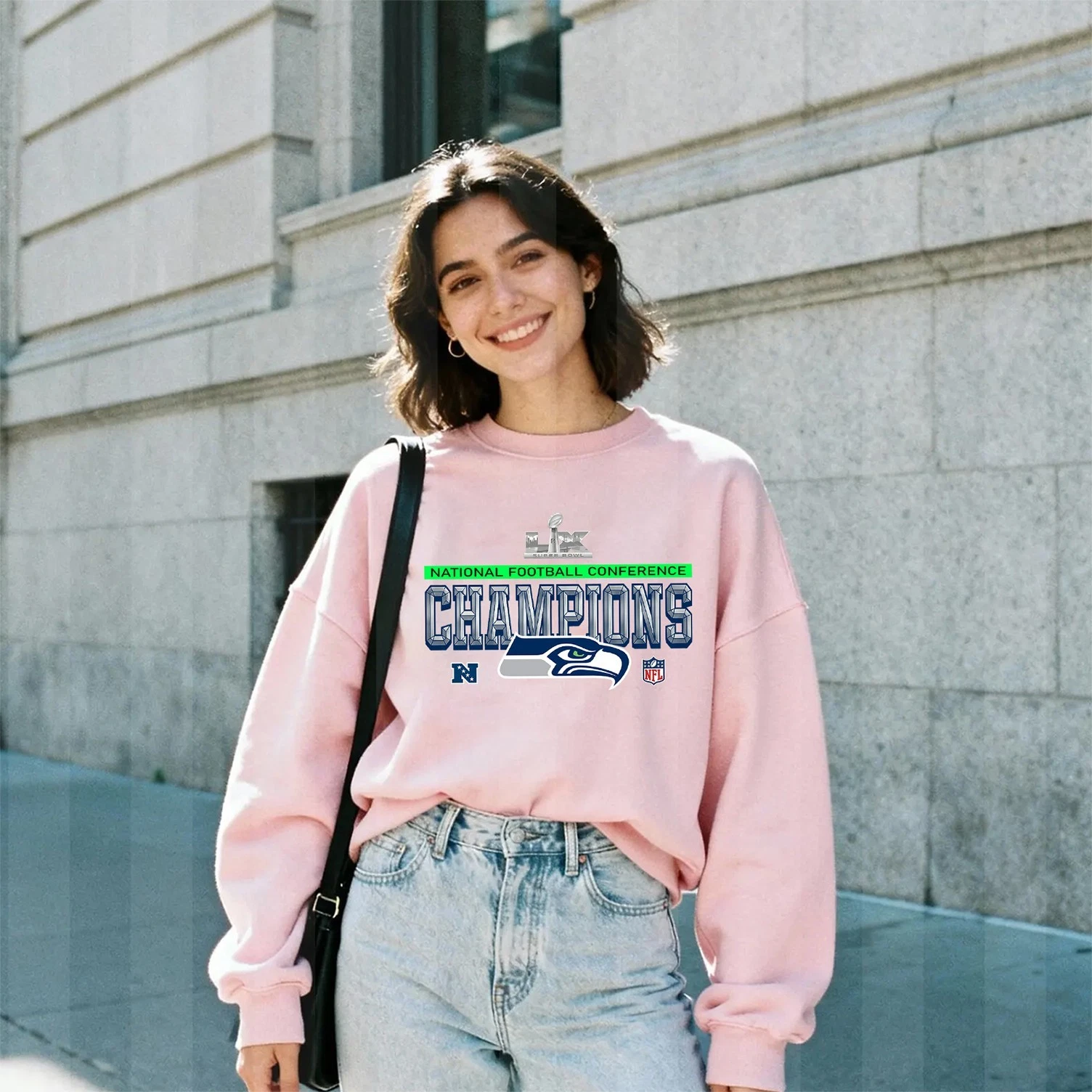 Seattle Seahawks 2025 NFC Champions Sweatshirt