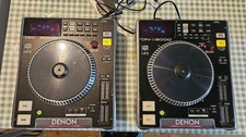 Pair of used Denon DN-S3000 CD/MP3 DJ Turntables
