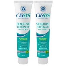 CloSYS Fluoride Toothpaste, 7 Ounce 2 Pack , Gentle 7 Pack of 2
