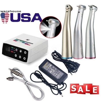 Dental Brushless LED Electric Micro Motor/1:1/1:5 Increasing Handpiece NSK Style