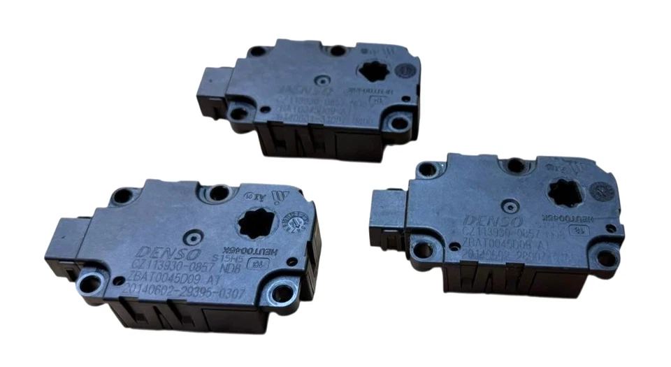 MERCEDES-BENZ CLA250 2014-19 CALENTADOR SOPLADOR SOLAPA MOTOR ACTUADOR CONJUNTO DE 3 OEM Foto 2 de 4