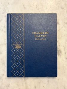 Franklin Half Dollar Archival Whitman Album 1948-1963 #9425