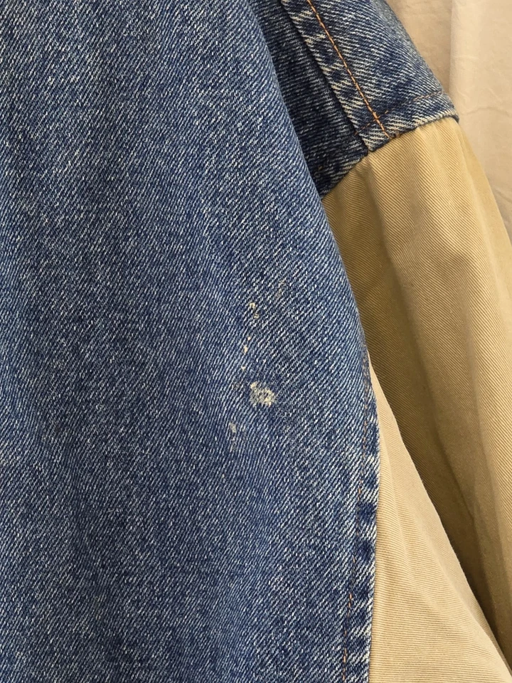 Disney Store Tigger Años 90 Vintage Varsity Bomber Chaqueta Denim Bordada Para Hombres XL Foto 4 de 4