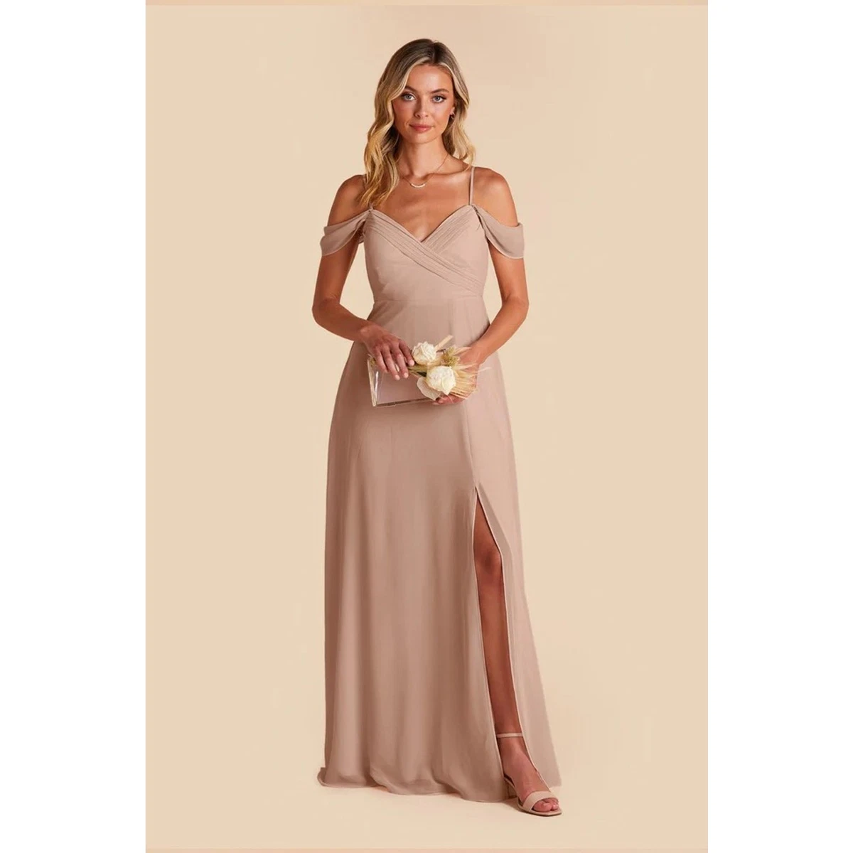 Beige Plus Bridesmaid Dresses for sale | eBay