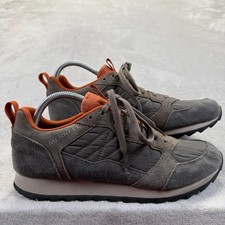 Merrell Shoes Mens 8 Gray Alpine Sneaker Trail Hiking Suede Outdoors Mid Top