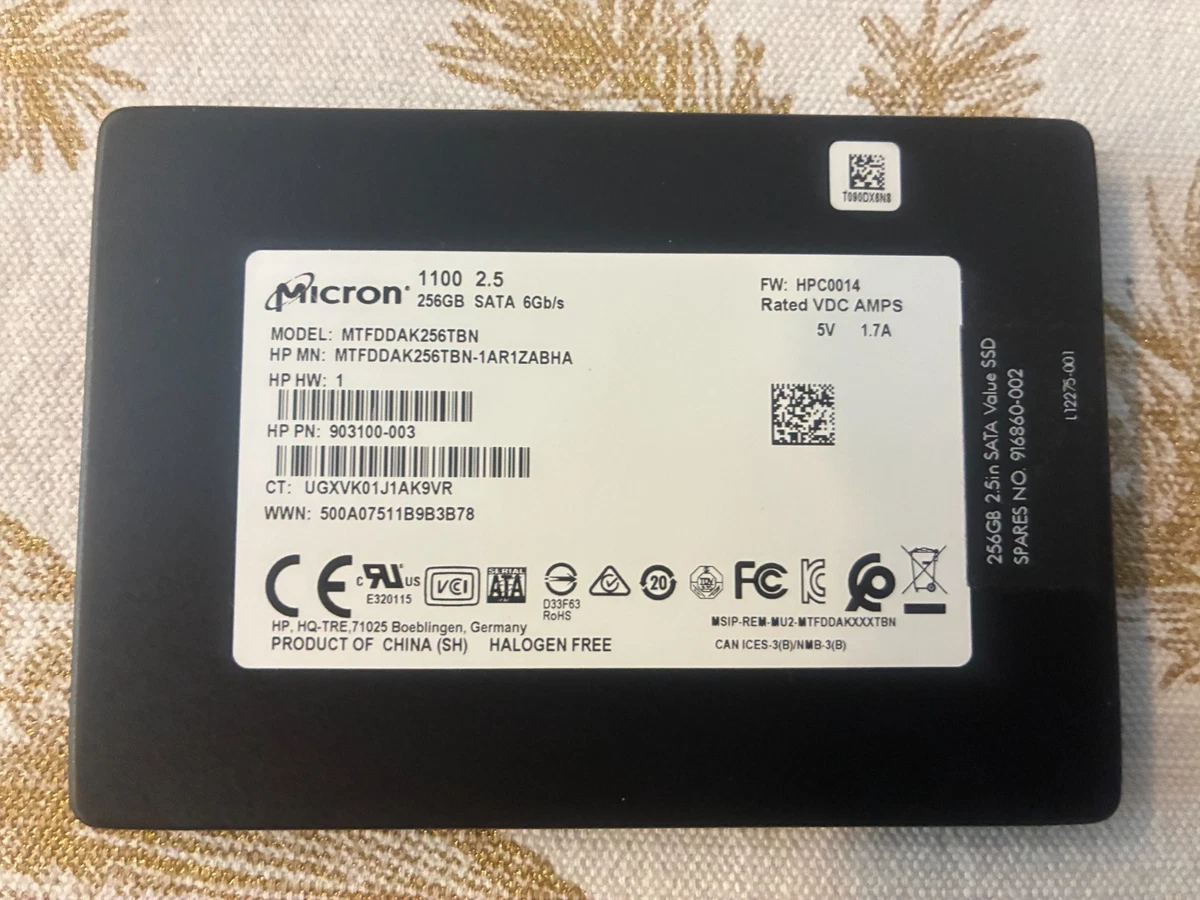 Micron 256 GB Solid State Drives for sale | eBay