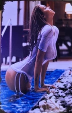 Vintage Metal Signs Sexy  Hot Woman Poster Pinup Girl Tin Sign Wall Art