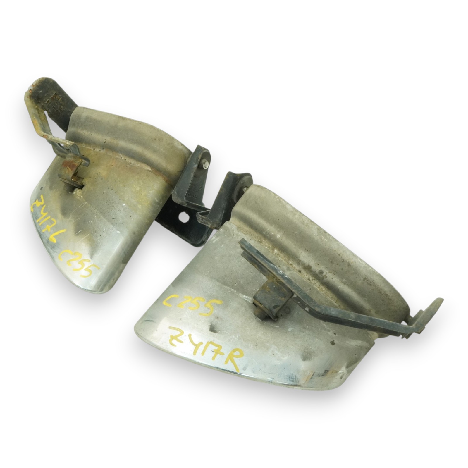03-12 Bentley Continental GT GTC Exhaust Muffler Trip Pipe LH RH 3W0253681D OEM