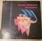 Black Sabbath Paranoid - Original 1970 Warner Bros WS-1887 Green Label See Photo