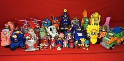 Lot Of Paw Patrol Figures, LOT PJ Masks Figures Dino Sea Cat Pack Vehicles