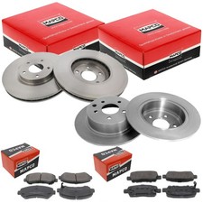 MAPCO BREMSSCHEIBEN Ø292mm + BREMSBELÄGE HINTEN VORNE passend für NISSAN QASHQAI