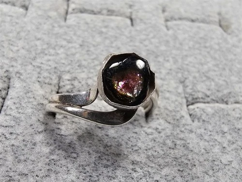 GRANDMA GRABE'S BEAUTIFUL VINTAGE 925 STERLING SILVER 3G RING SIZE 7.5