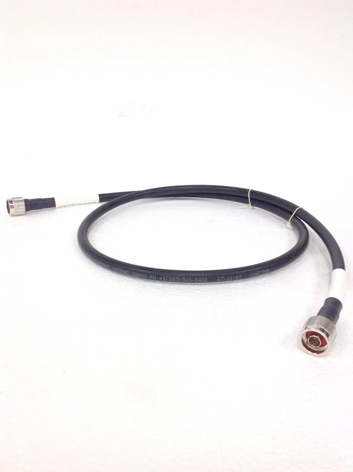 Lot of 10 TIMES Microwave System LMR-400-ULTRAFLEX 4FT Coaxial Cable WORKING - Image 2 of 4