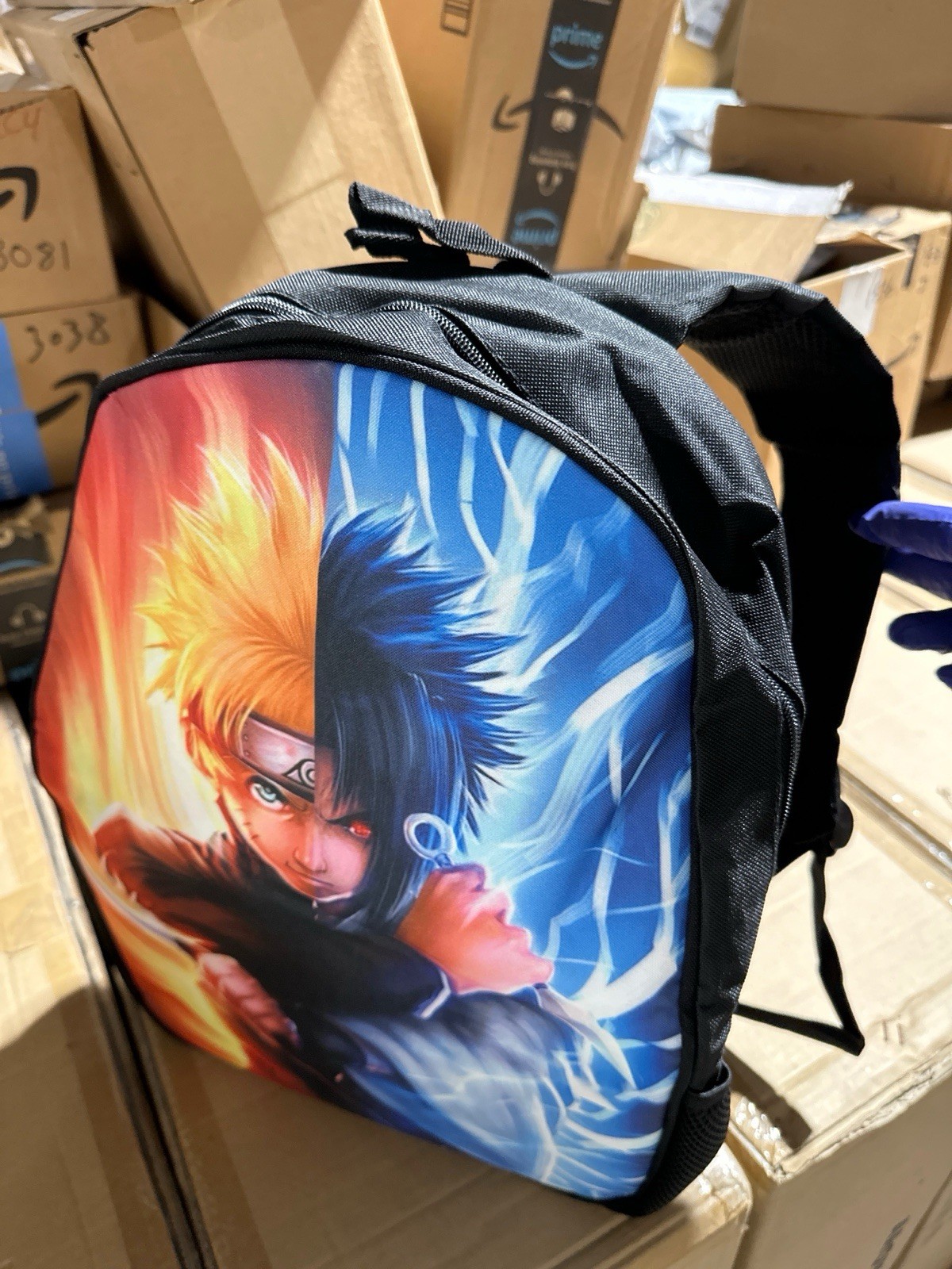 Travel Bag Bookbag Anime 3d Print  Naruto