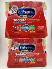 Enfagrow NeuroPro Toddler 1 YRS Old Non-Gmo Milk 12 Pack 8oz Bottles Exp 7/1/26