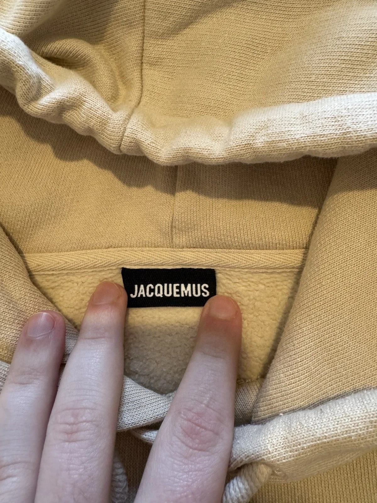 Felpa con cappuccio Jacquemus XXL