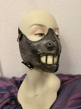 Hannibal Lecter Face Mask Cosplay Silence Of The Lambs Halloween Horror Creepy