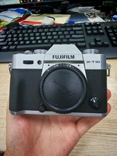 Fujifilm X Series X-T10 16.3MP Mirrorless Digital Camera Only Body Silver 