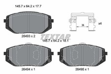 BREMSBELAGSATZ FÜR KIA SPORTAGE V (NQ5) - TEXTAR 2649301