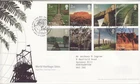 GB Stamps First Day Cover World Heritage Sites, Stonehenge Hadrian wall SHS 2005