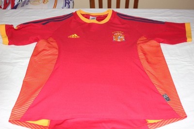 Official Spain National Team Jersey World Cup 2002 Adidas Size L