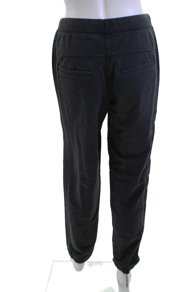 Pantalones deportivos Lululemon para hombre gris oscuro con cordón de poliéster talla 8 Foto 3 de 4