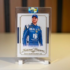 2025 National Treasures #21 Dale Earnhardt Jr 2016 Throwback Holo Gold 03/15