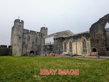 PHOTO  CAERPHILLY CASTLE (8) CONSTRUCTED BETWEEN 1268 AND 1271 BY GILBERT DE CLA