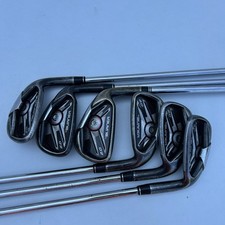 Set of 6x TaylorMade Burner 2.0 Irons 4-A  (4,5,6,7,8,A ) Stiff Steel Shafts RH