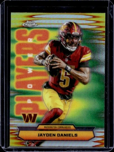 2025 Topps Chrome Jayden Daniels Refractor (RAW)