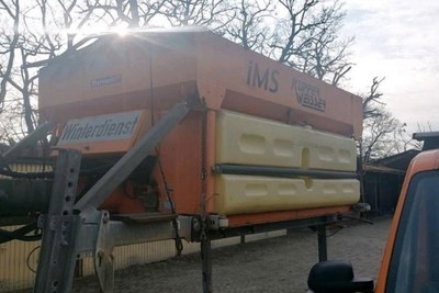 Salzstreuer Küpper Weisser IMS 5m3 mit Dieselmotor Winterdienst Schmidt FS30
