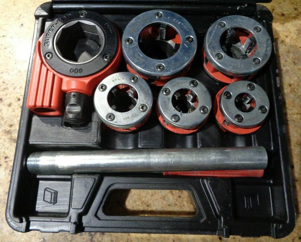 Ratchet pipe threader kit online