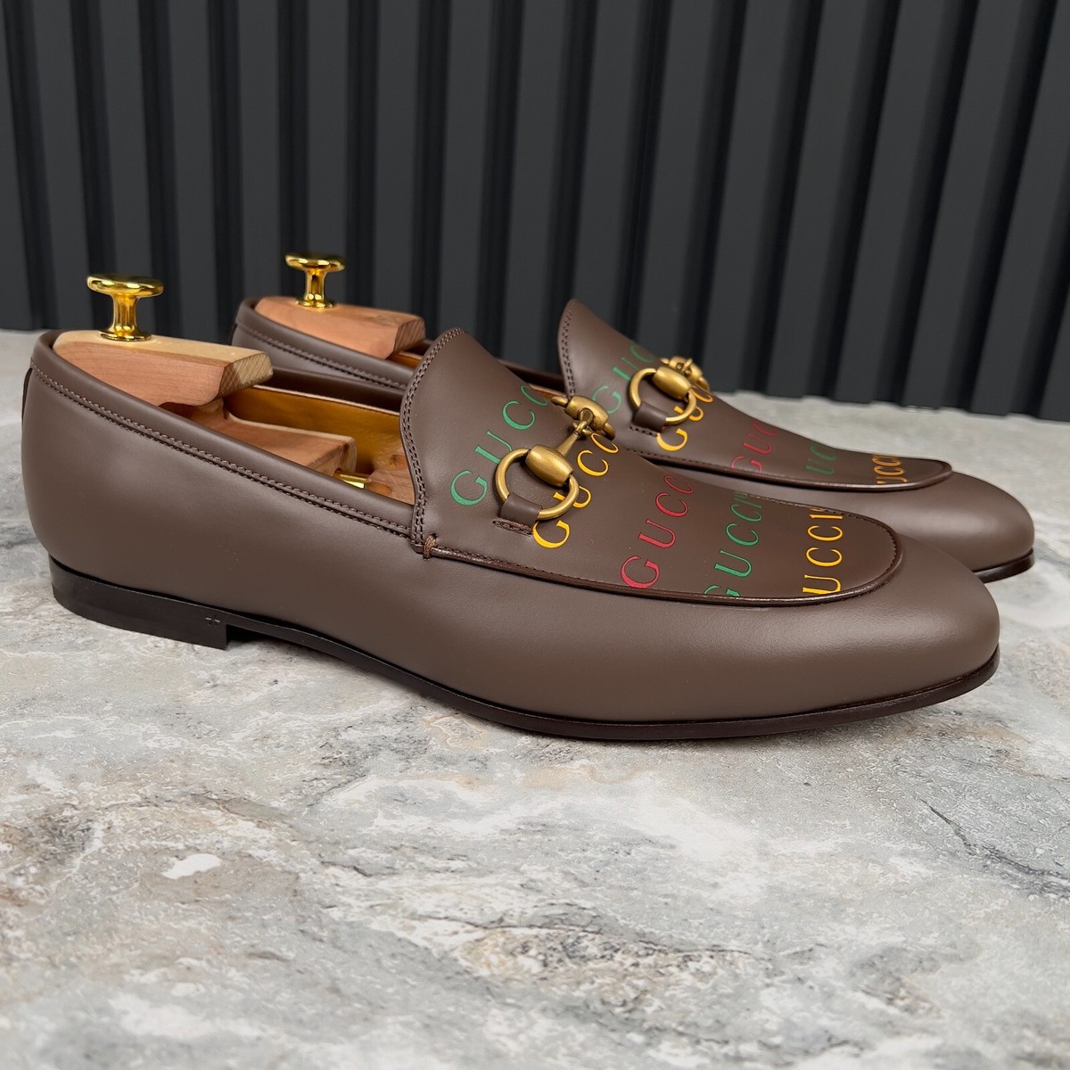 NEW Gucci Jordaan 100 Anniversary Horsebit Penny Loafer 