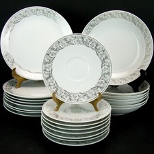 Seltmann Weiden Bavaria Germany 31675 Soup Bowl Salad Plate Saucer 23 pc set