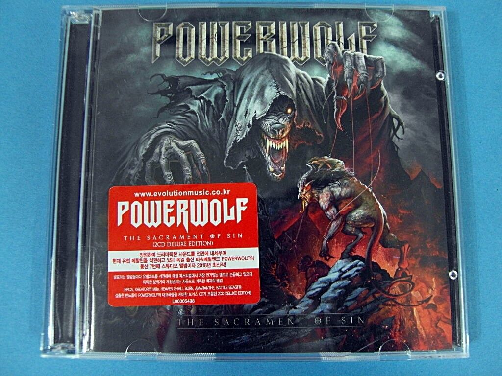 Powerwolf - The Sacrament of Sin 2cd Korea Edition for sale online