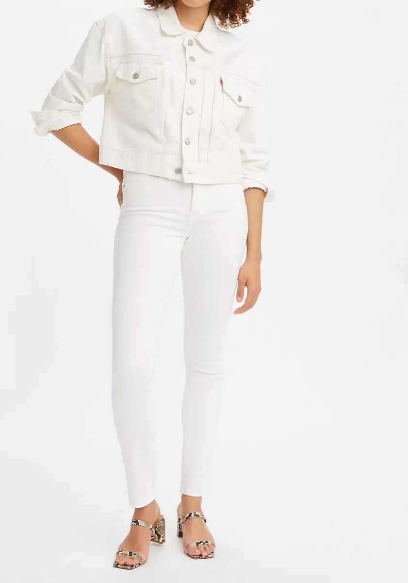 Levi s Women s 311 Shaping Skinny Jeans Soft Clean White 26 US