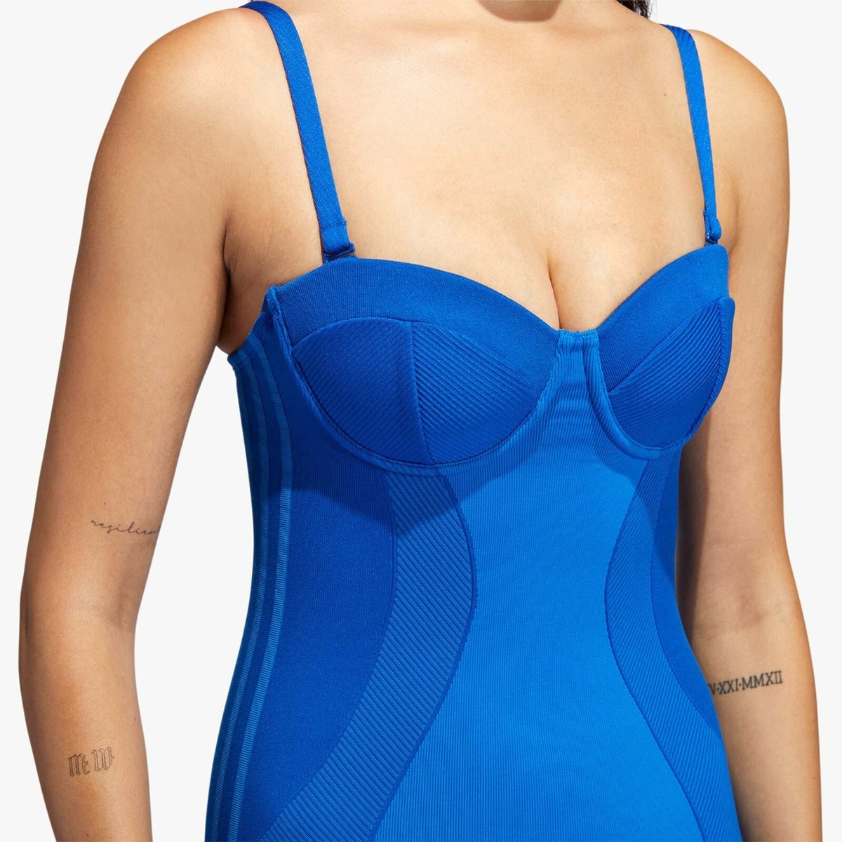 Adidas x Ivy Park HD0260 Bodycon Dress Glory Blue ( S ) | eBay