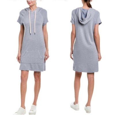 n:Philanthropy Spades Hooded Sweatshirt Dress Size XS, Gray
