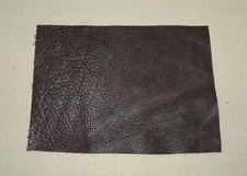 Lederreste Lederstücke Lederzuschnitte Büffelleder 2 - 2,5 mm dunkel braun soft