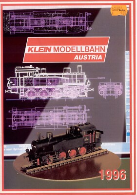 catalogue KLEIN MODELLBAHN AUSTRIA 1996 1/87 HO D bb