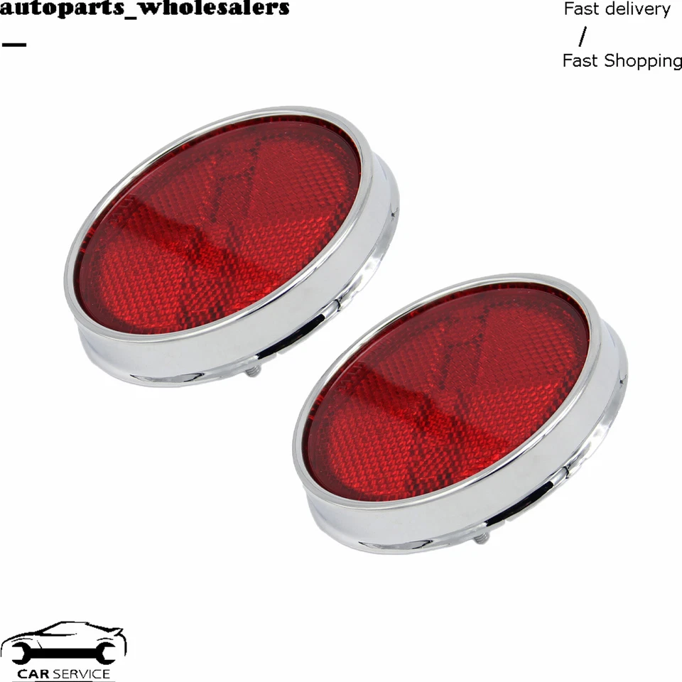 2X Lentes reflectoras traseras para Toyota Land Cruiser 1958-73 8191069015 8191069015 Foto 4 de 4