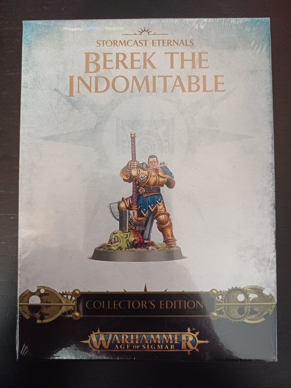 Stormcast Eternals Berek The Indomitable AoS  Store Opening Games Workshop RARE