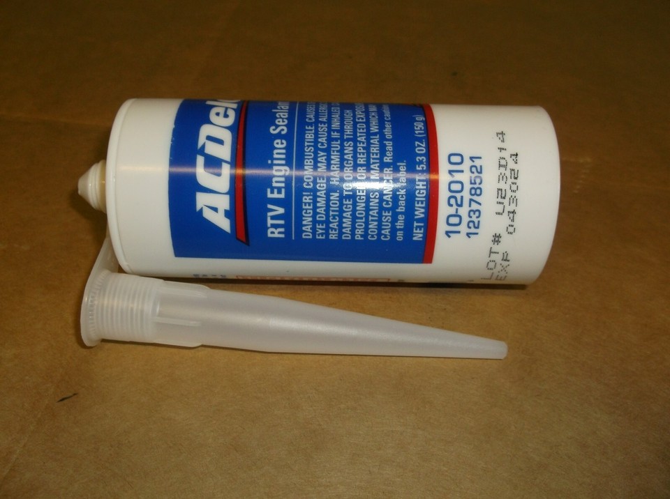 Genuine ACDelco RTV Engine Sealant 10-2010~5.3 OZ~GM Part #12378521 ...