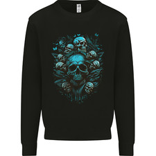 Skull Tree Gothic Heavy Metal Rock Musik Bike...