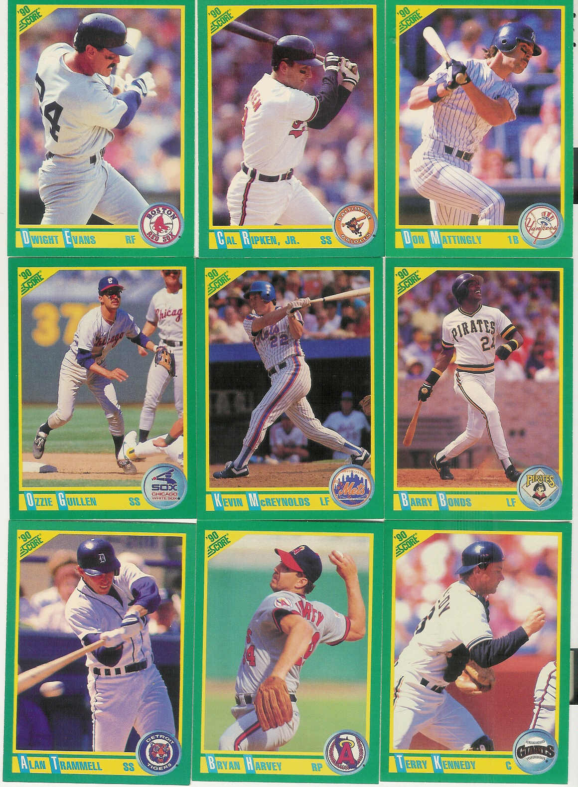 1990 SCORE BASEBALL COMPLETE SET 1704 SAMMY SOSA FRANK THOMAS RC eBay