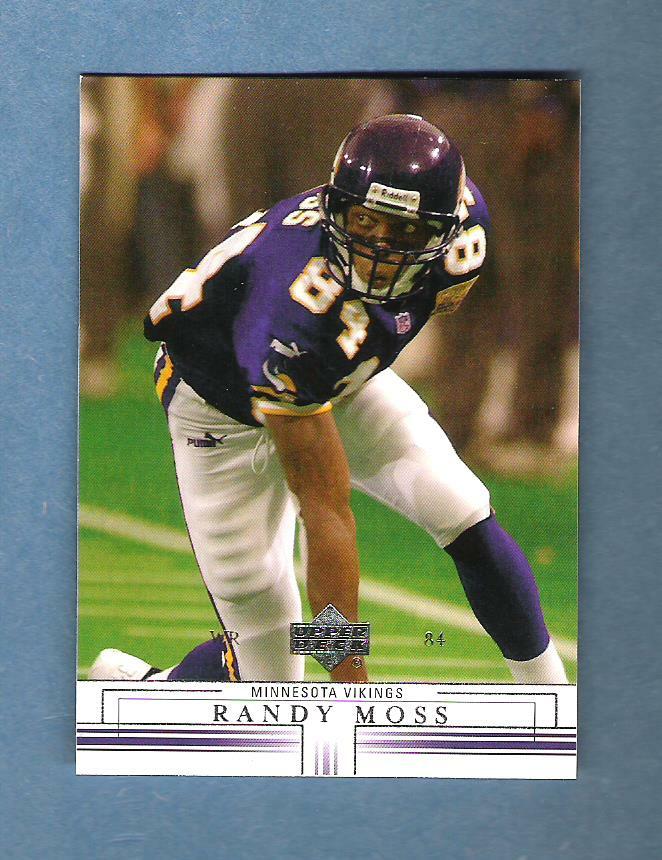 RANDY MOSS 2001 Upper Deck #89 Minnesota Vikings | eBay