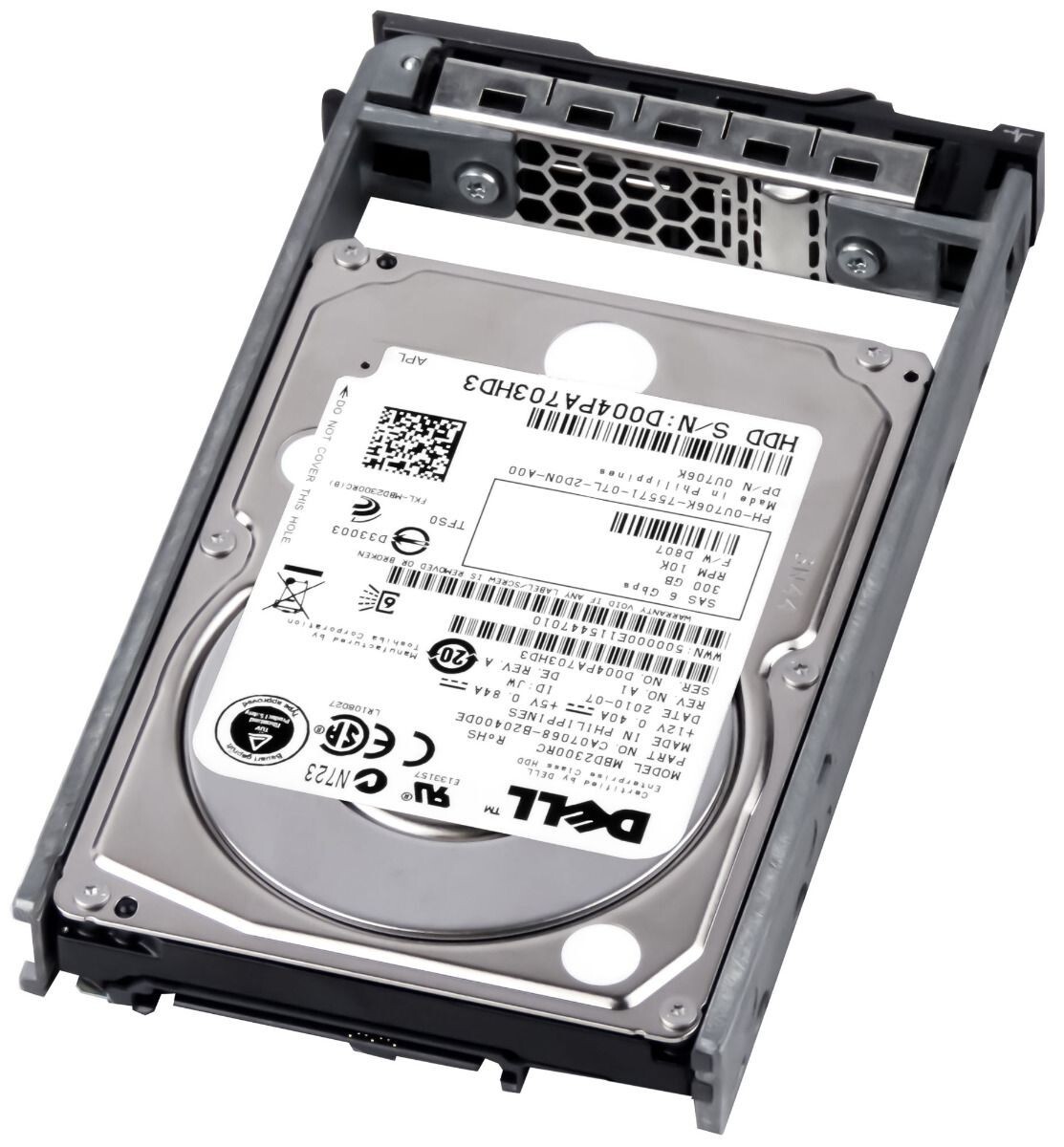 Dell U706K 300GB 10k 2.5インチ 64MB SAS-6Gb/s 3RD パーティーHDD (更新済み) Dell 300gb 2.5