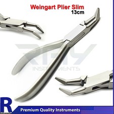 Dental Weingart Slim Plier Orthodontic Braces Removal Wire Bending Loop Forming